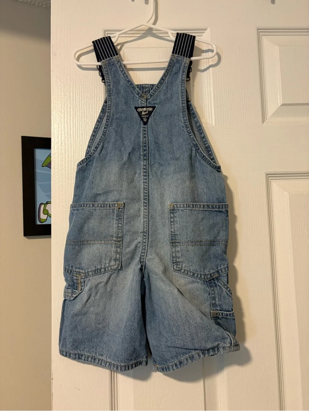 OshKosh B'gosh Light Blue Denim Relaxed Men’s Jeans Overalls